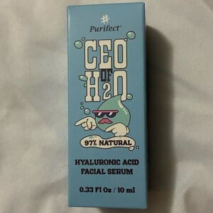 PURIFECT BY SYMPHONY BEAUTY CEO of H2O Hyaluronic Acid Facial Serum